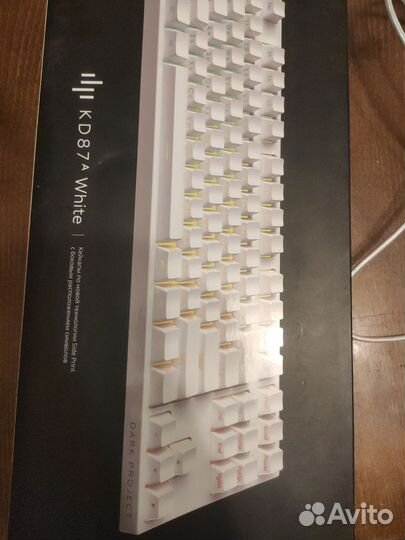 Клавиатура dark project kd87a white