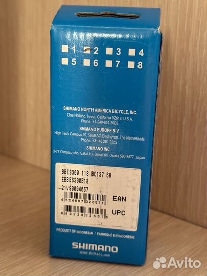 Каретка Shimano BB-ES300 68х118мм