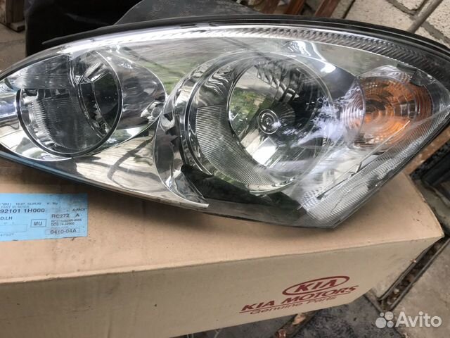 Фара kia ceed передняя левая, битая