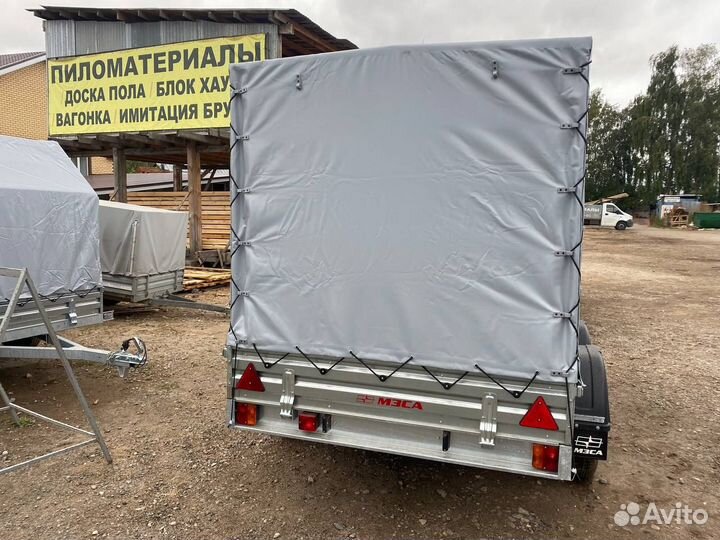 Прицеп с тентом аэро 150 см 31.0122. Комплектующие