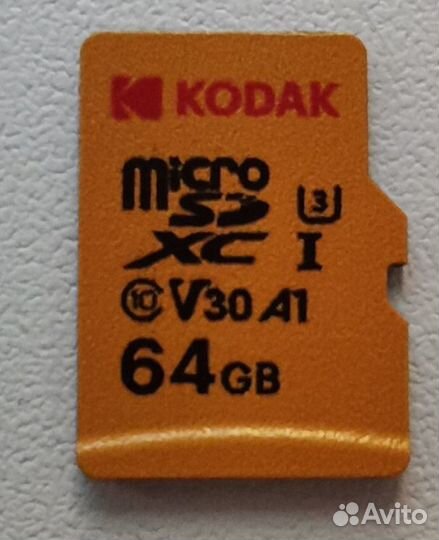 Карта памяти MicroSD Kodak U3