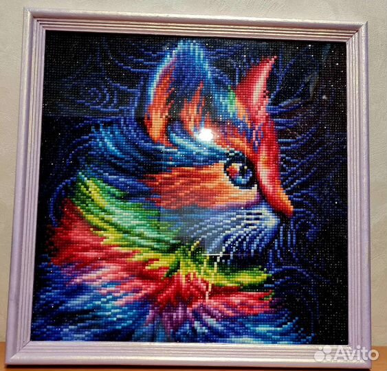 Картина (алмазная вышивка) готовая