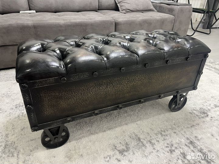 Банкетка Loft (Лофт) стиль /индустриальном стиле