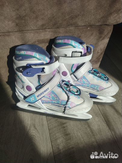 Продам коньки, раздвижные в хорошем состоянии