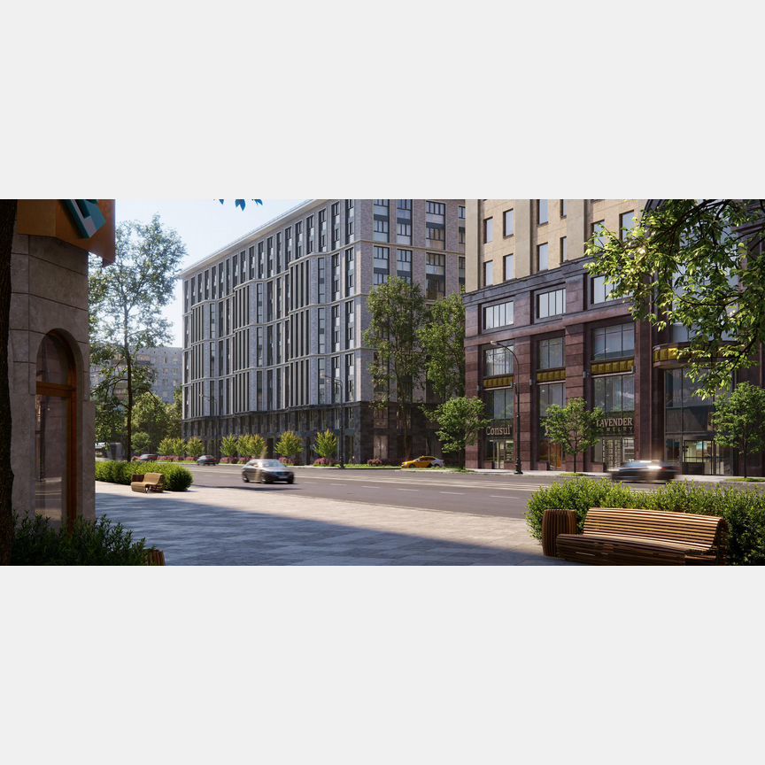 1-к. апартаменты, 48,8 м², 4/10 эт.