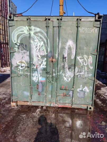 Контейнер 20 футов морской бу