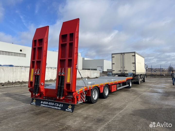 Прицеп трал (тяжеловоз) МегаТрон 4589PF, 2023