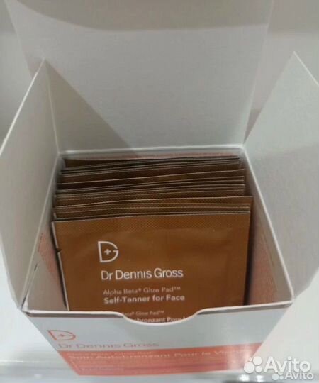 Автозагар в пэдах Dr Dennis Gross