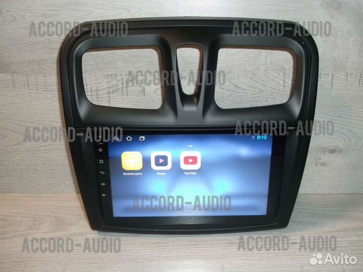 Магнитола 2DIN Renault Logan 2 Android GPS WiFi