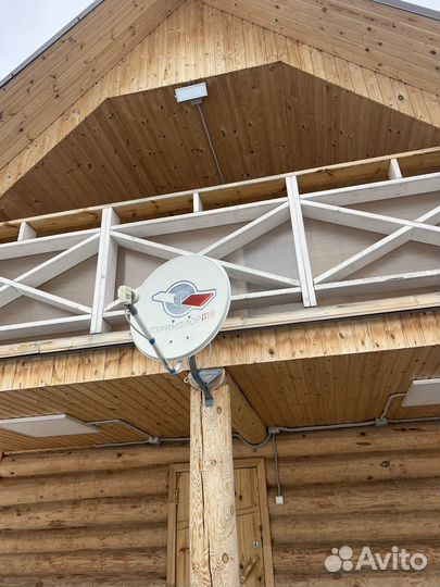 Тарелка триколор+приставка