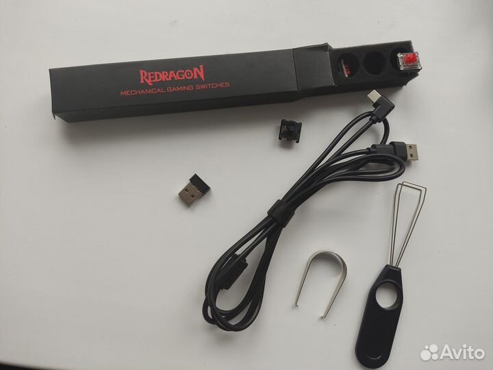 Клавиатура(низкопрофильная) Redragon Horus K-618