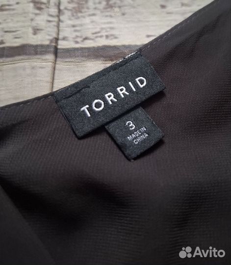 58-60 размер, майка/блузка шифоновая Torrid, США