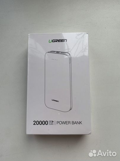 Ugreen Power Bank 20000 мАч, запечатанный