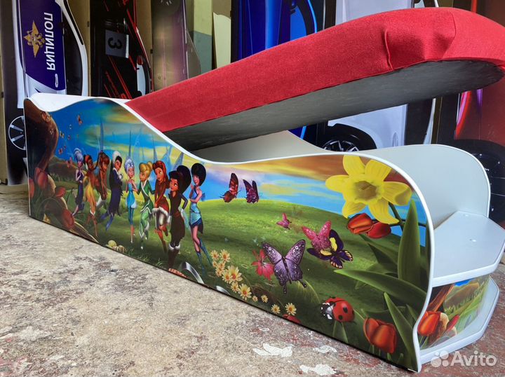 Кровать-машинка (Детские кровати)