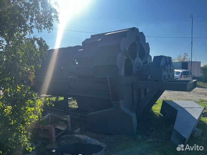 Пескомойка ковшевая со спиралью пк-2х2,66