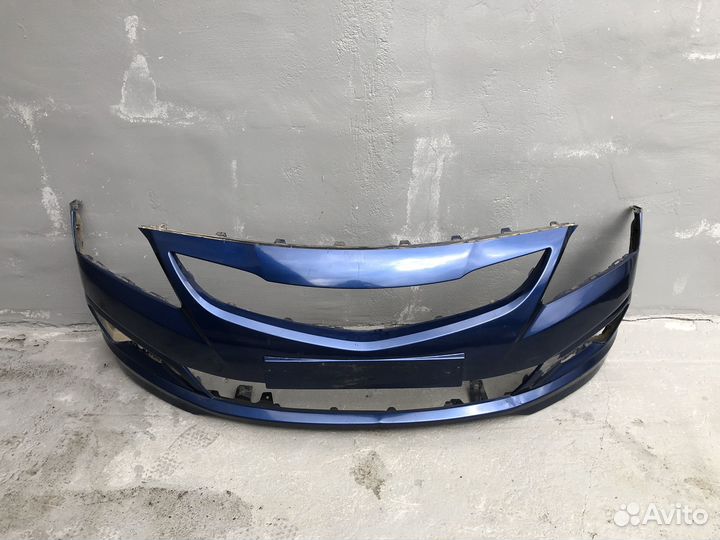 Бампер передний Hyundai Solaris 1 (2014-2017)