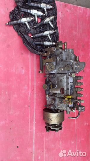 Двигатель J08C в разбор