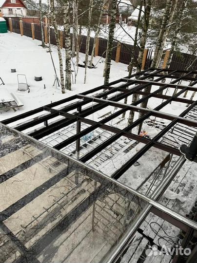 Односкатный навес