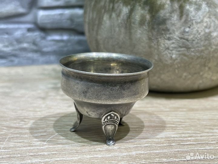 М.21395 Подсвечник Серебро 875пр 16гр