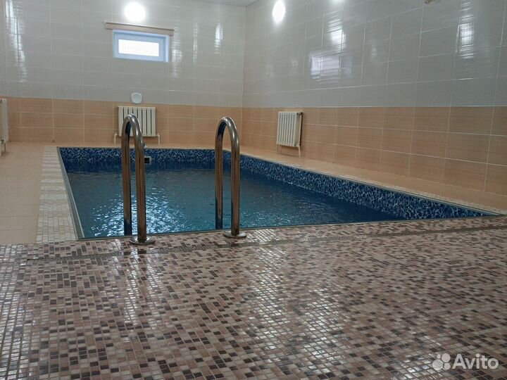 Сауна с теплым бассейном