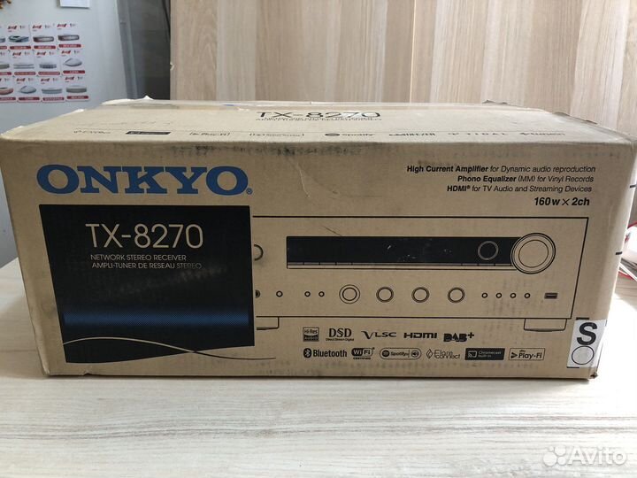 Onkyo TX-8270 сетевой ресивер 2х160 Ватт