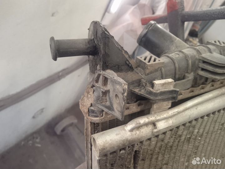 Радиатор двс в сборе форд фокус 2