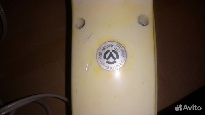 Электрощётка-пылесос ветерок-3 СССР