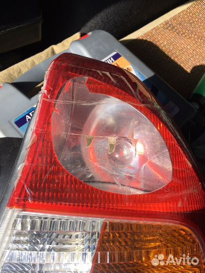 Фара задняя на hyundai accent