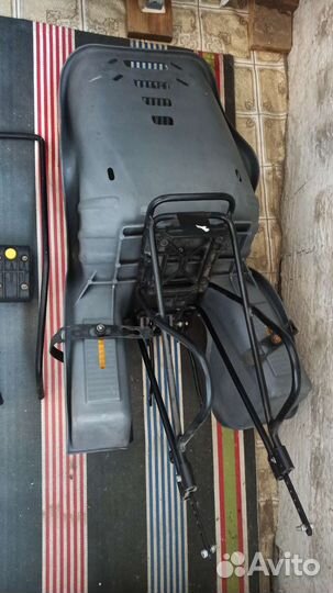 Детское велокресло с багажником