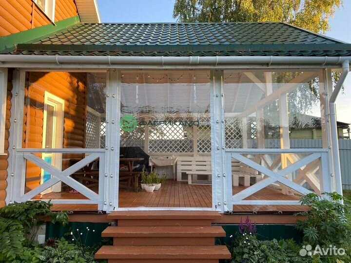 Мягкие окна для бани