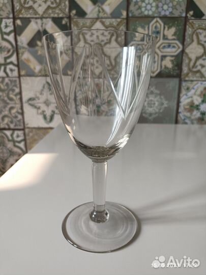 Рюмки стопки бокалы вазы, хрусталь стекло, СССР