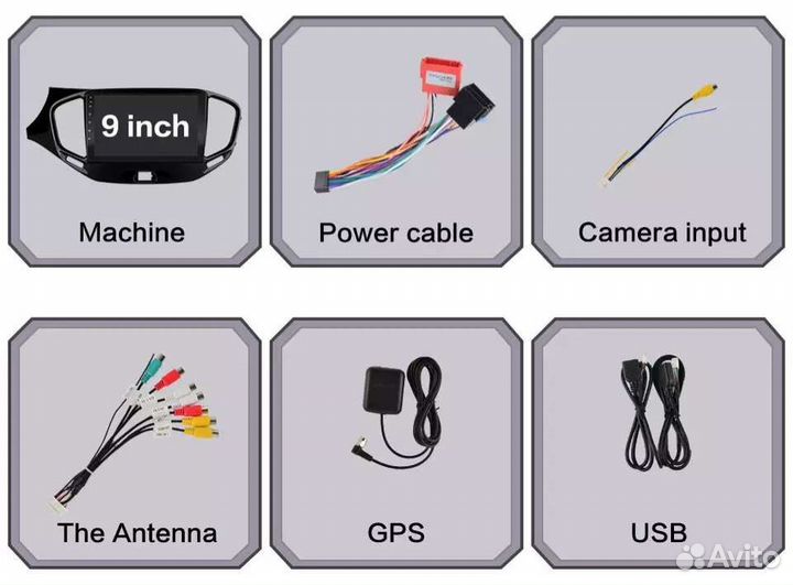 Магнитола Лада Веста 2/32 гб на Android