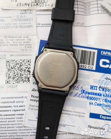 Часы Casio F-105 новые