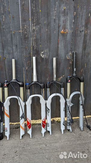 Различные вилки для велосипеда