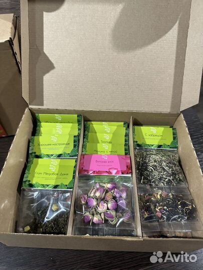 Чайный подарочный набор