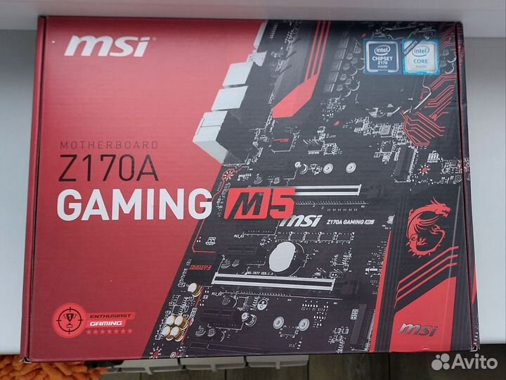 Материнская плата MSI Z170A gaming M5