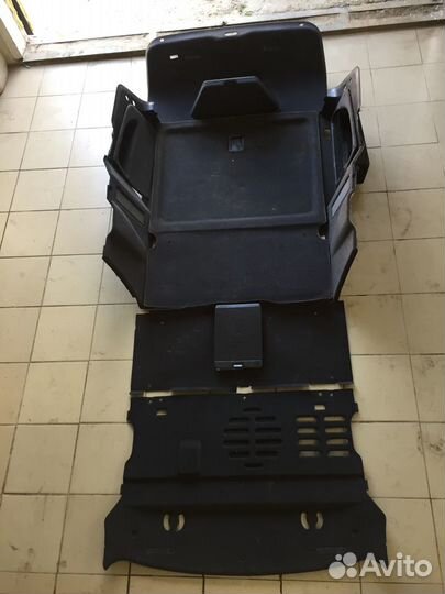 Обшивка багажника audi A8 D3 quattro