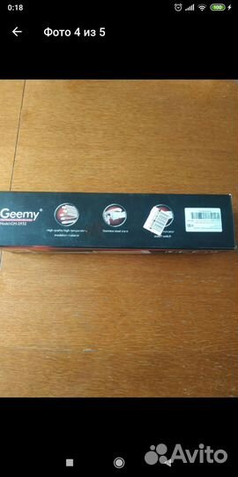 Плойка для волос. Geemy