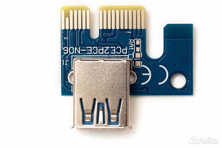 Вставка для райзера PCI-E 1x USB adapter