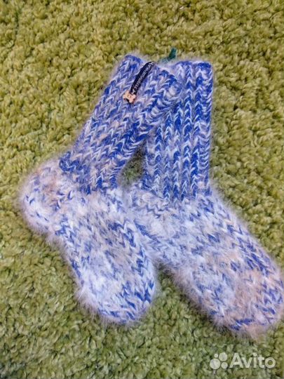 Детские носки из собачьей шерсти