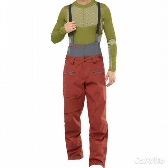 Горнолыжный полукомбинезон salomon outpeak bib, М