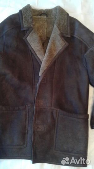 Стильная мужская дубленка