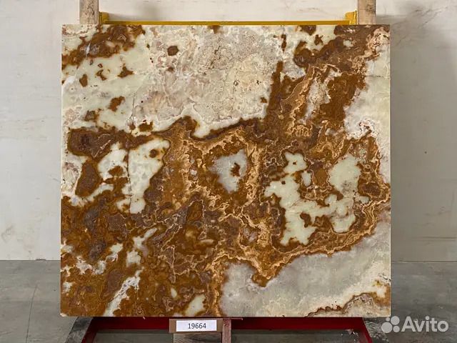 Оникс verde, Слэб 20 мм