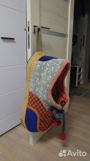 Текстильный карман оригинальный для тапочек