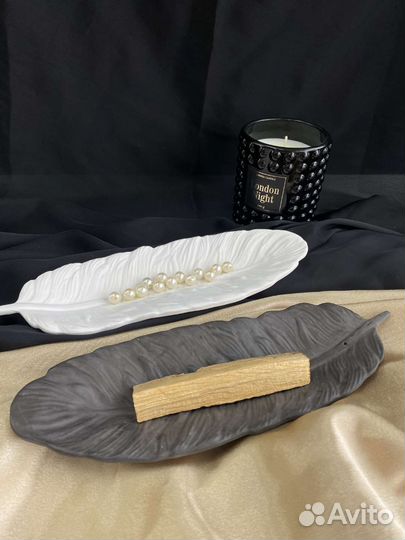 Подставка для благовоний перо