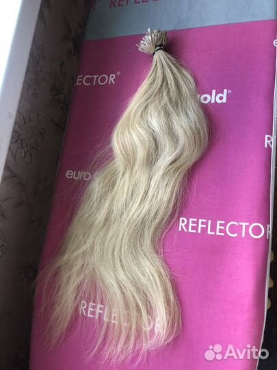 Волосы для наращивания блонд