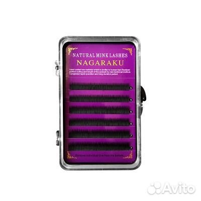 Черные ресницы Nagaraku 6 линий