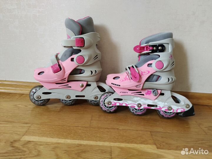 Роликовые коньки детские раздвижные