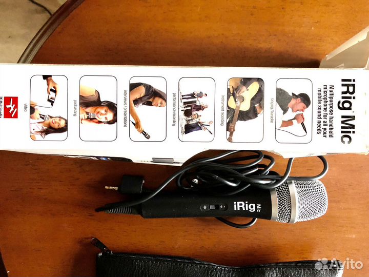 Микрофон студийный профессиональный iRig Mic