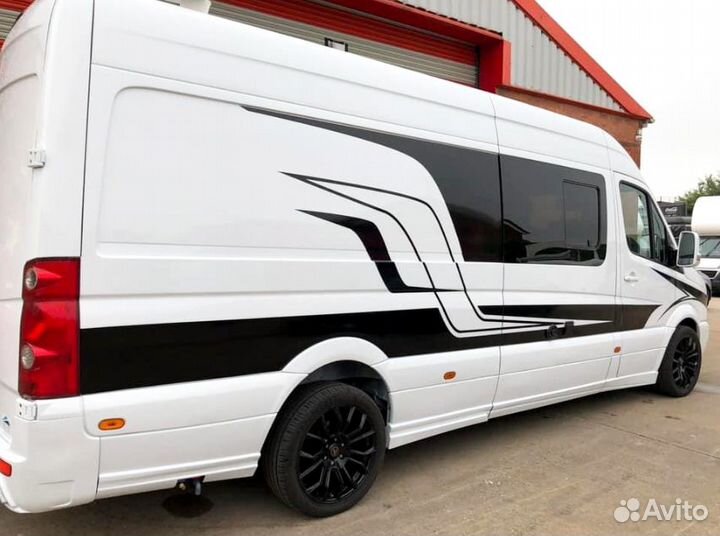 Накладки на пороги Mercedes Sprinter W906